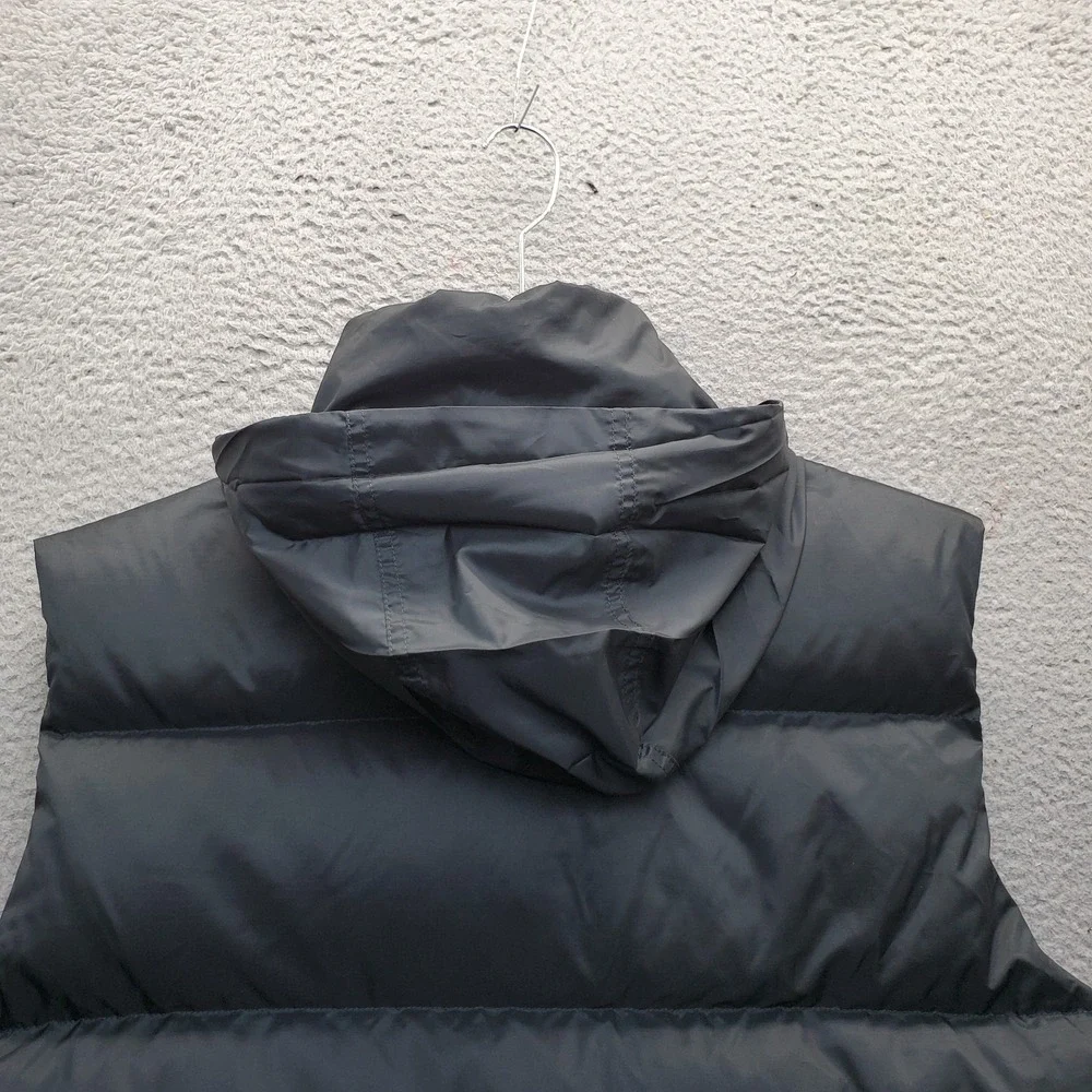 RLX Ralph Lauren Puffer Vest Mens XL Black Lined Sleeveless Mock Neck Full Zip